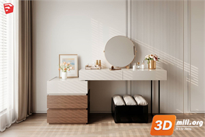 Dressing Table Skp Files 